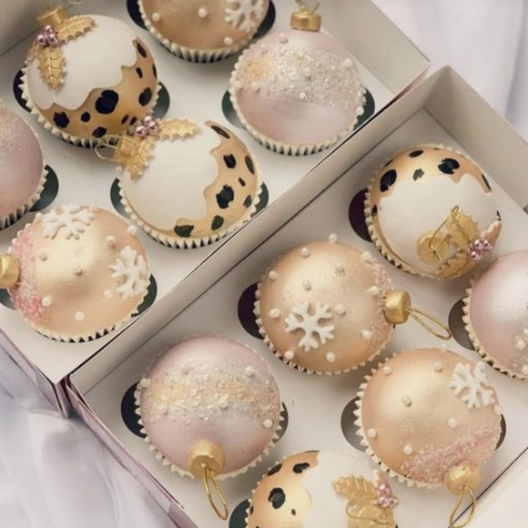 Christmas Ornaments Silicone Molds Make Hot Chocolate Cocoa Bombs, Mini  #1 - Picture 6 of 16